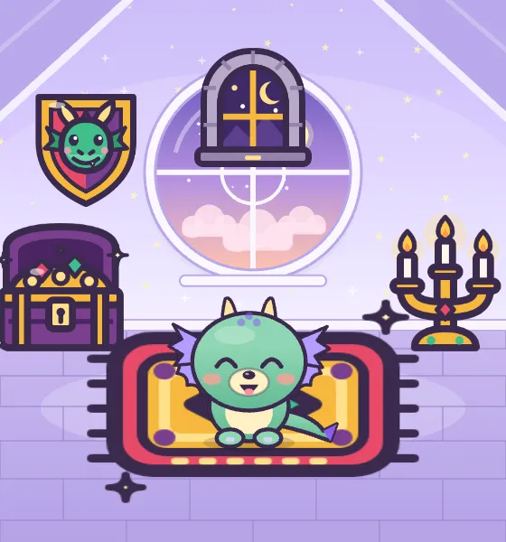 The Sky Loft room, decorated